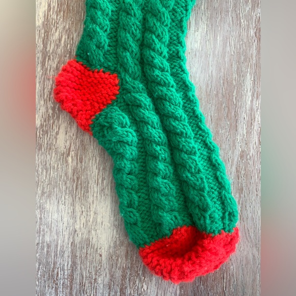 🌿🎄 Handmade Crocheted Christmas Stockings - Picture 8 of 10